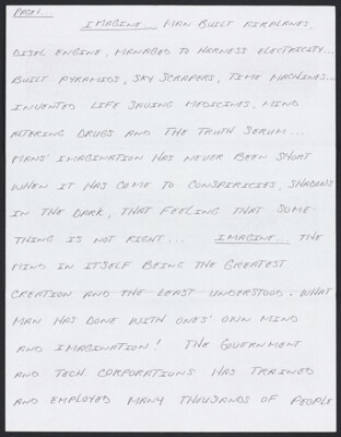 Imagine, man built airplanes, diesel engine