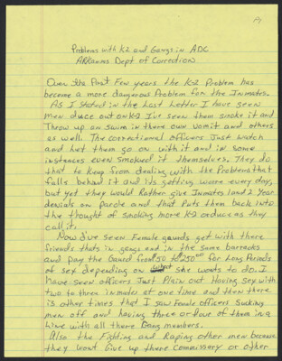 Problems with K2 and gangs in ADC