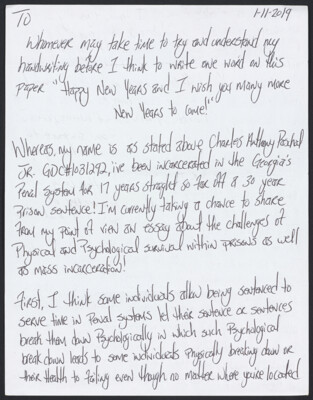 Whereas, my name is as