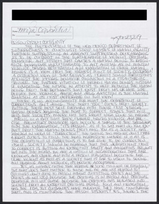 Prison system complicity