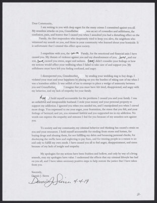 Dear Community, I am writing to you