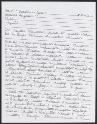 List the four main reasons