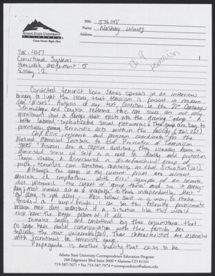 Convicted terrorist Kevin James speaks