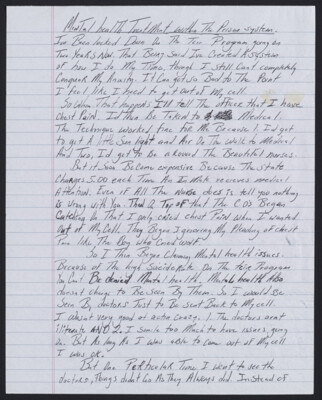 Mental health treatment within the prison system