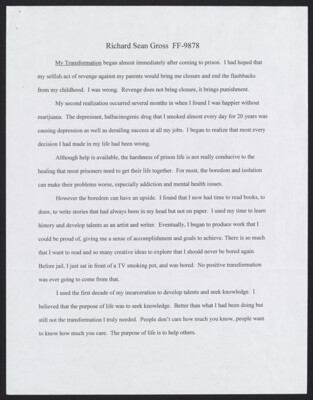 My transformation began almost immediately