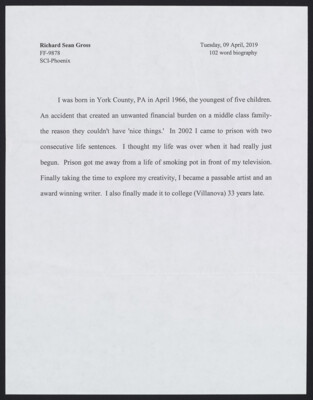 I was born in York County