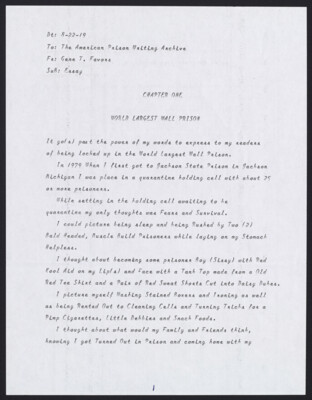 World largest wall prison