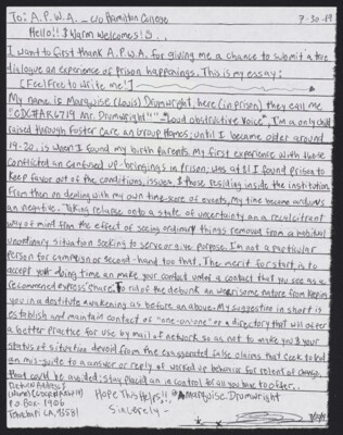 My name is Marquise (Louis) Drumwright