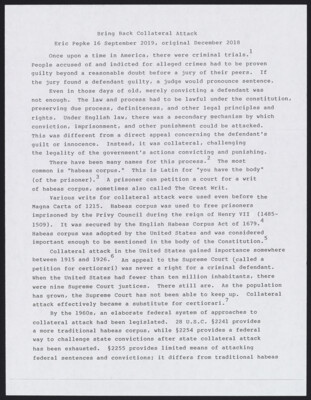 Bring back collateral attack