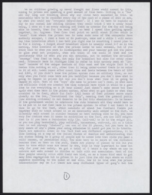 We as children growing up