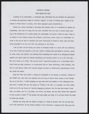 Truth behind the steel