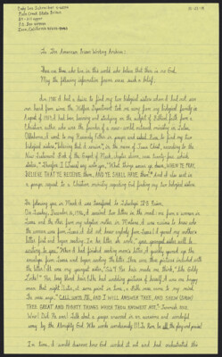 There are those who live in this world