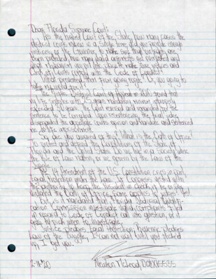 Dear Florida supreme court