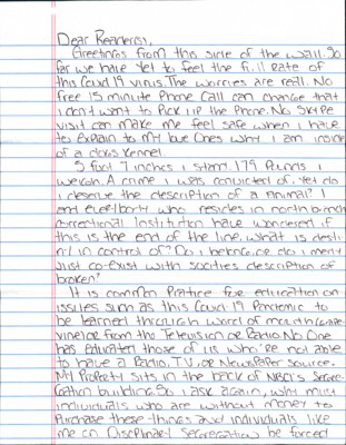 Greetings from this side of the wall