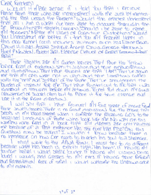 Would it make sense if I told you that I recieve praise