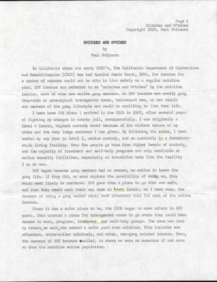 Snitches and b*tches