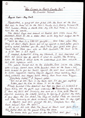 War crimes in Harris County Jail