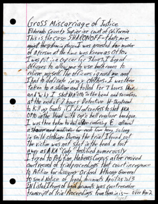 Gross miscarriage of justice