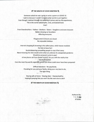 The wrath of COVID Nineteen