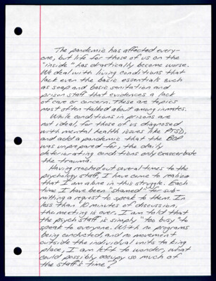 The pandemic has affected everyone