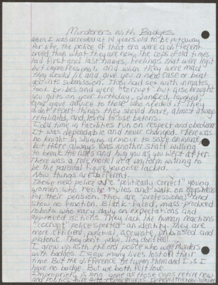 Murderers with badges