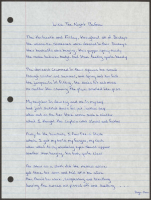 Like the night before