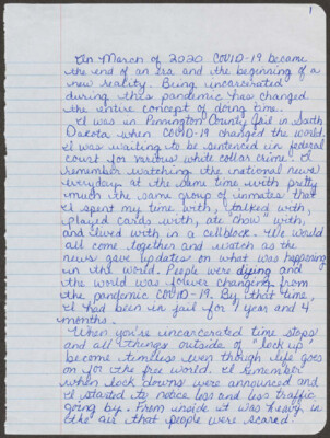 In March of 2020 COVID-19 became the end of an era