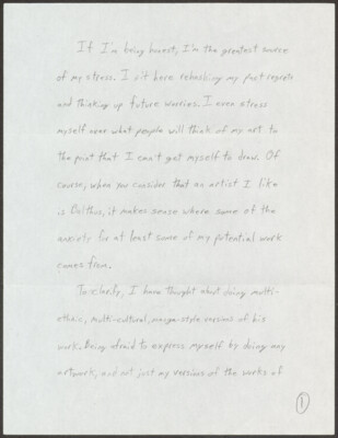 If I'm being honest, I'm the greatest source of my stress