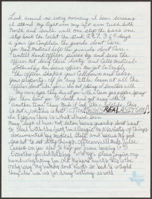 Look around me every morning I hear screams