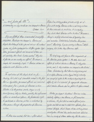 "...and justice for all": A commentary on why recidivism runs rampant in America