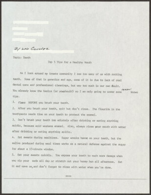 Top 5 tips for a healthy mouth