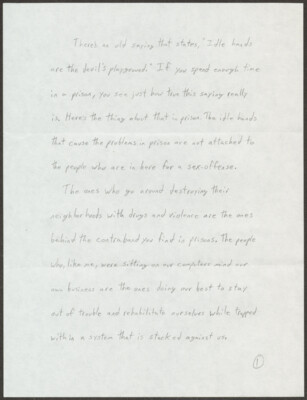 There's an old saying that states, 'idle hands are the devil's playground.'