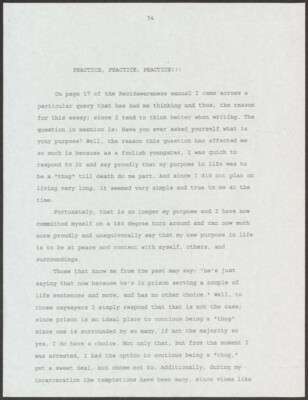 Practice, practice, practice!!!