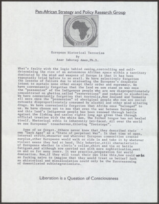 European historical terrorism