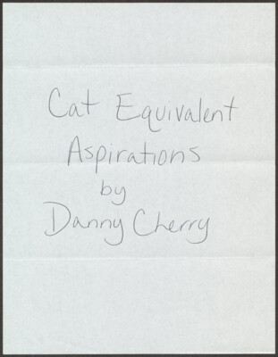 Cat equivalent aspirations