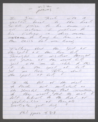 Wisz poems